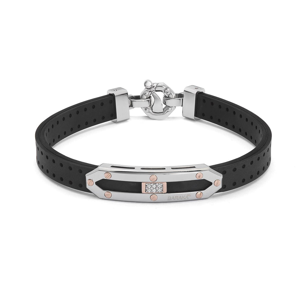 Bracciale Baraka' Vortex Caucciù oro BR373721