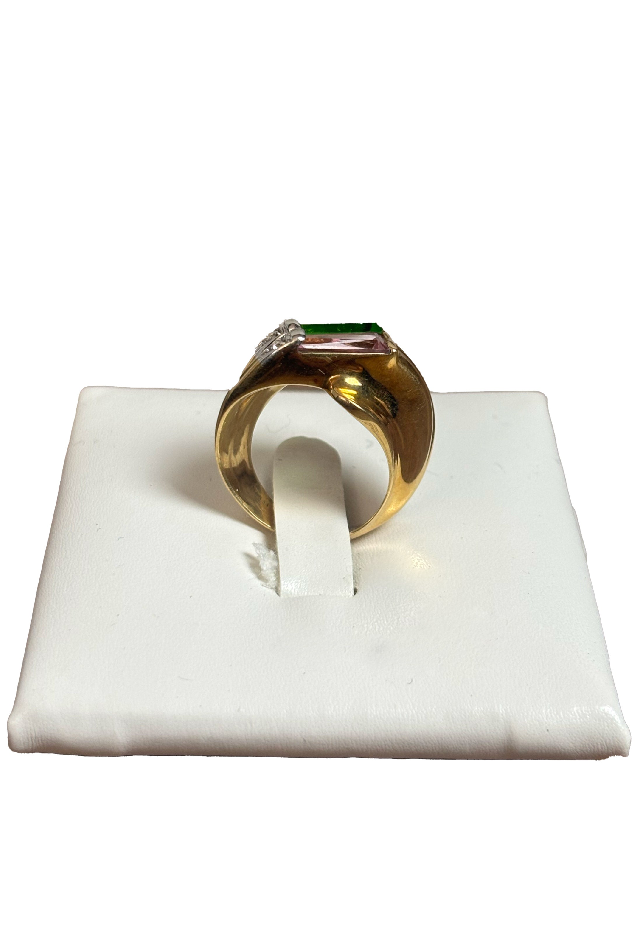 Anello quarzi brillanti