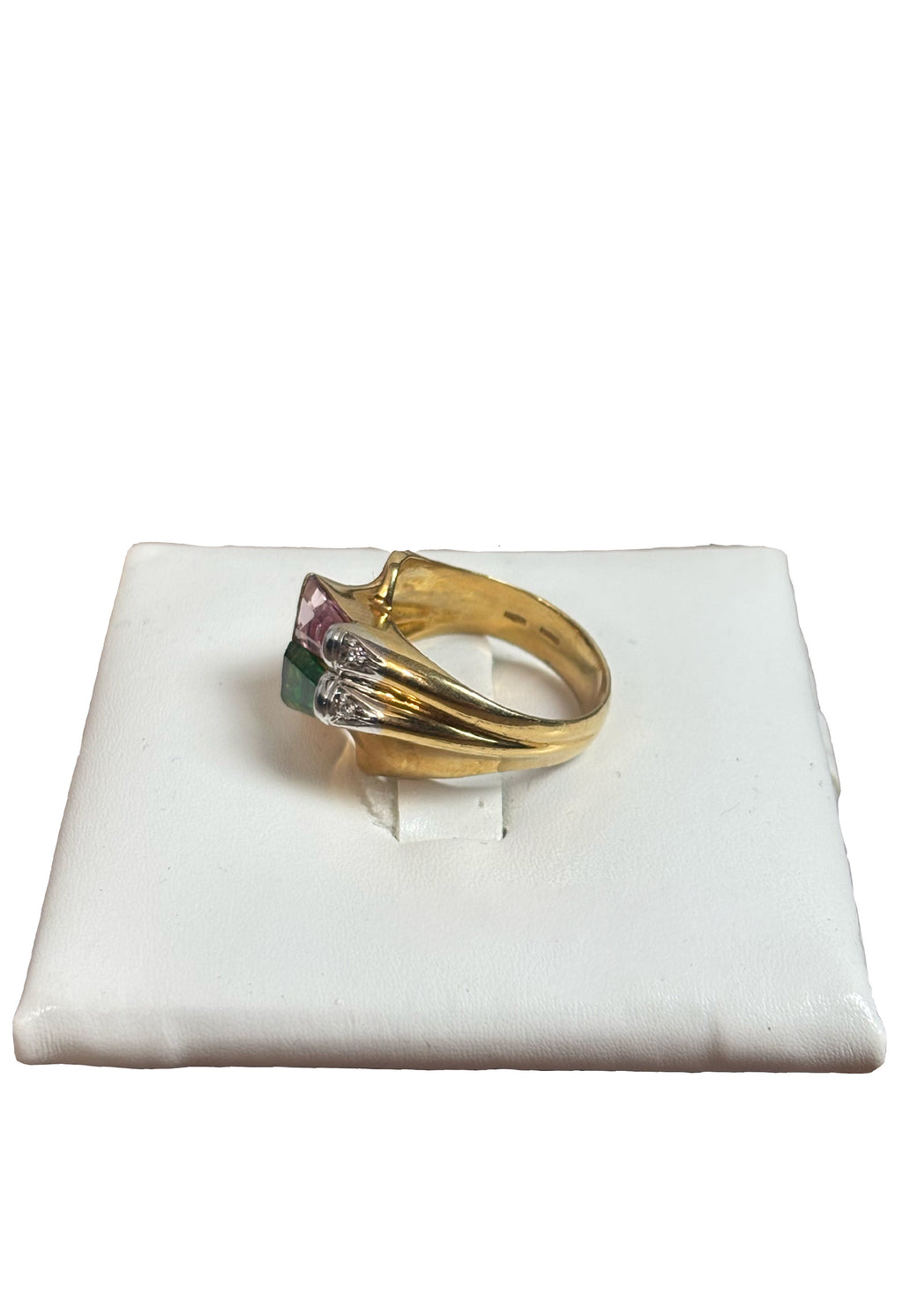 Anello quarzi brillanti