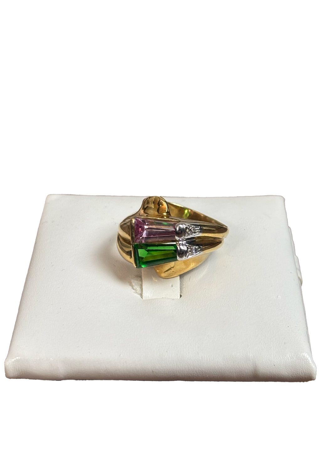 Anello quarzi brillanti