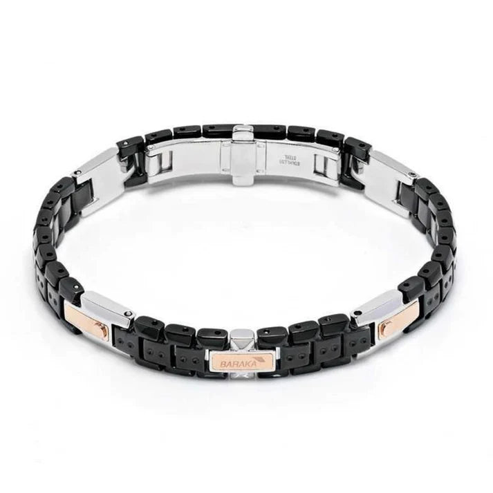 Bracciale Baraka' Kabala ceramica oro BR214203