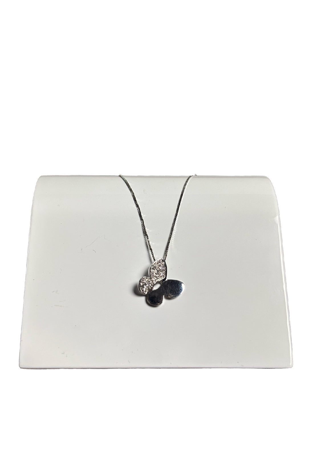 Girocollo farfalla brillanti