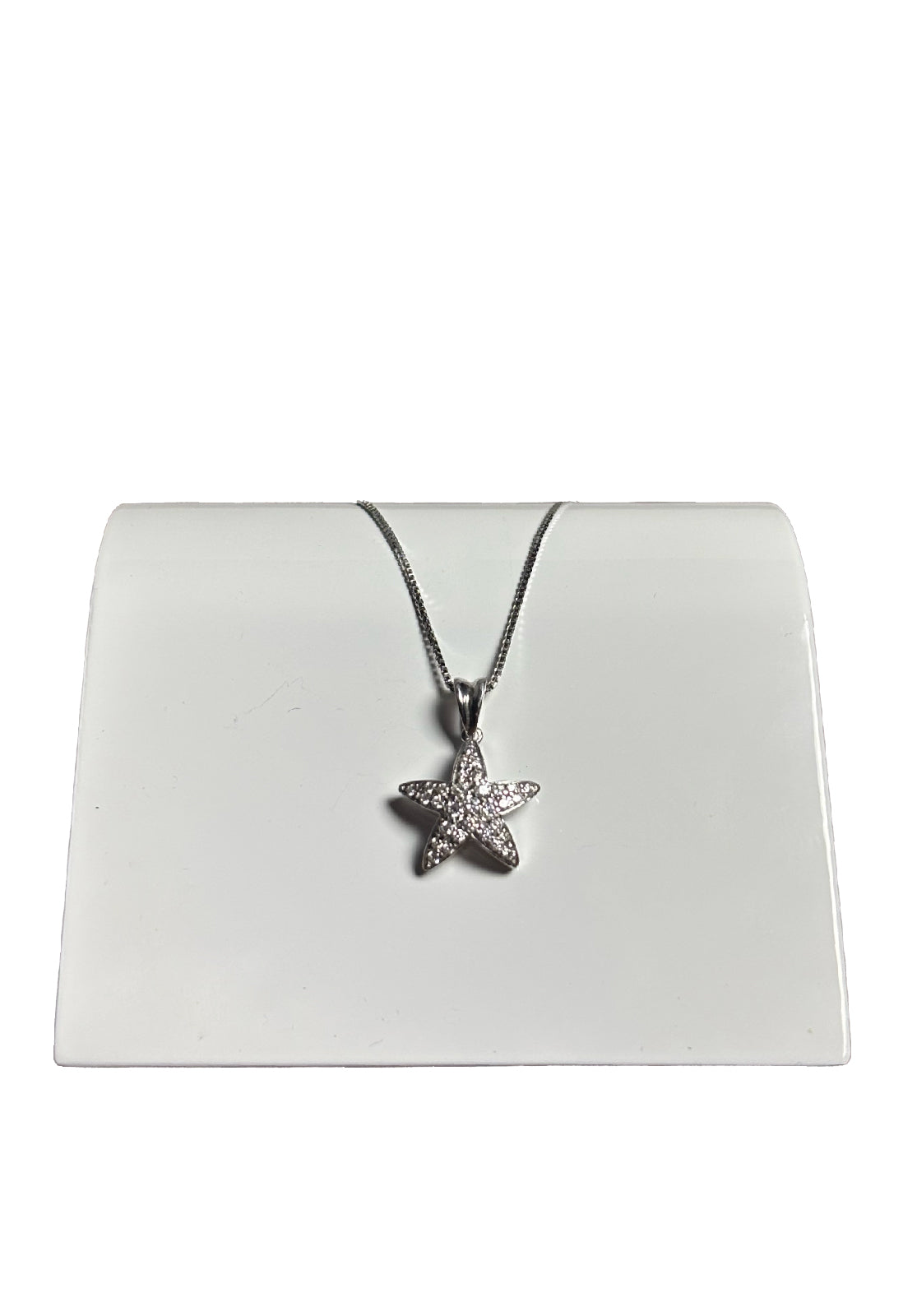 Girocollo stella brillanti