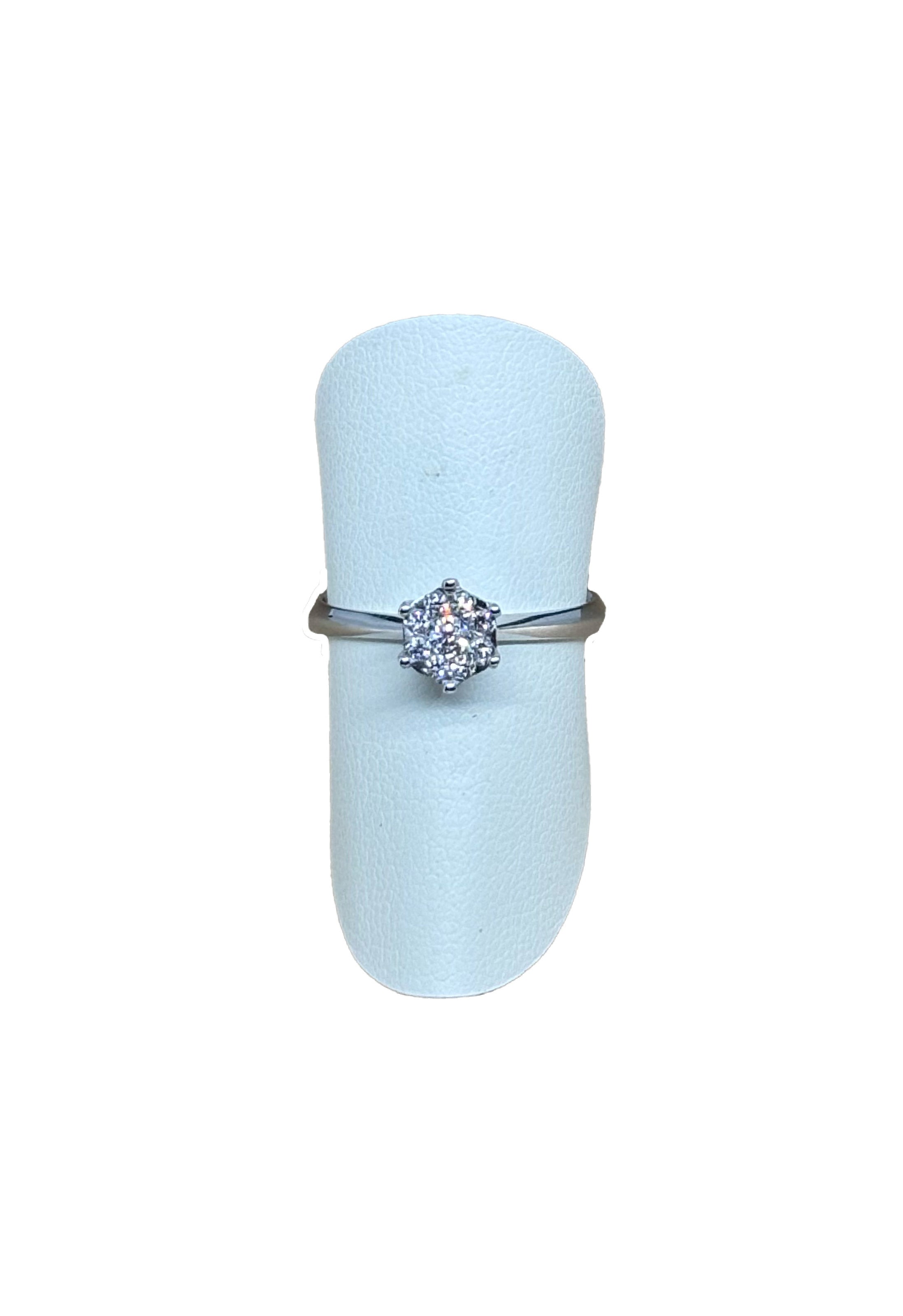 Anello magic solitario brillanti