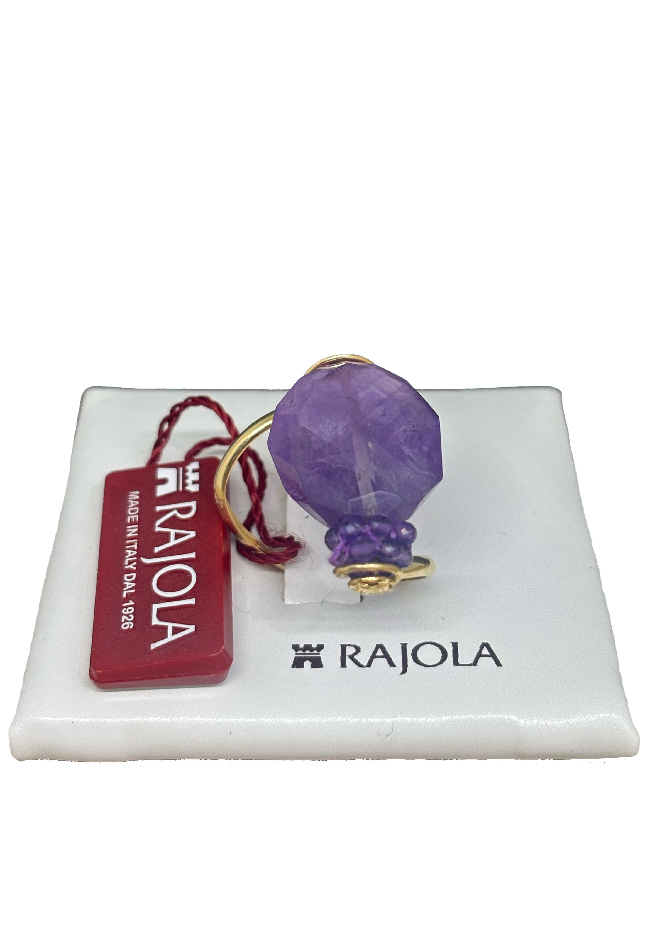 Anello Rajola charlotte ametista