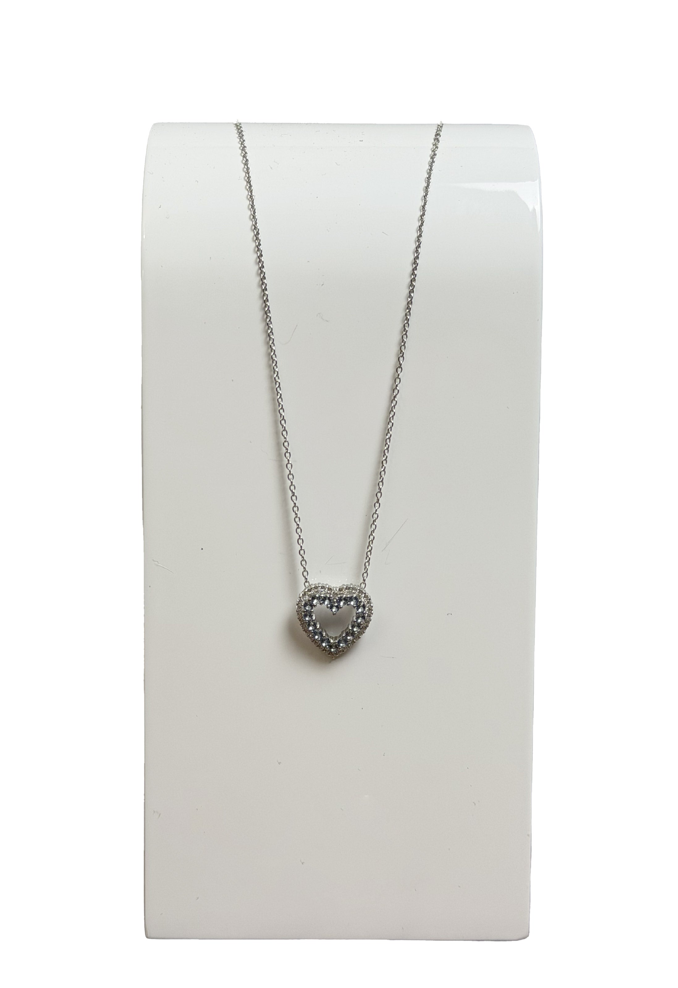 Girocollo argento cuore