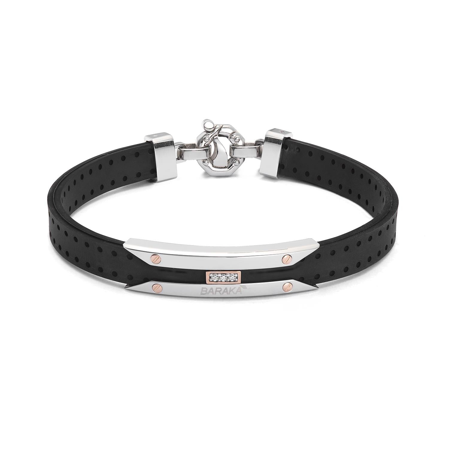 Bracciale Baraka' Vortex Oro Caucciu BR373821