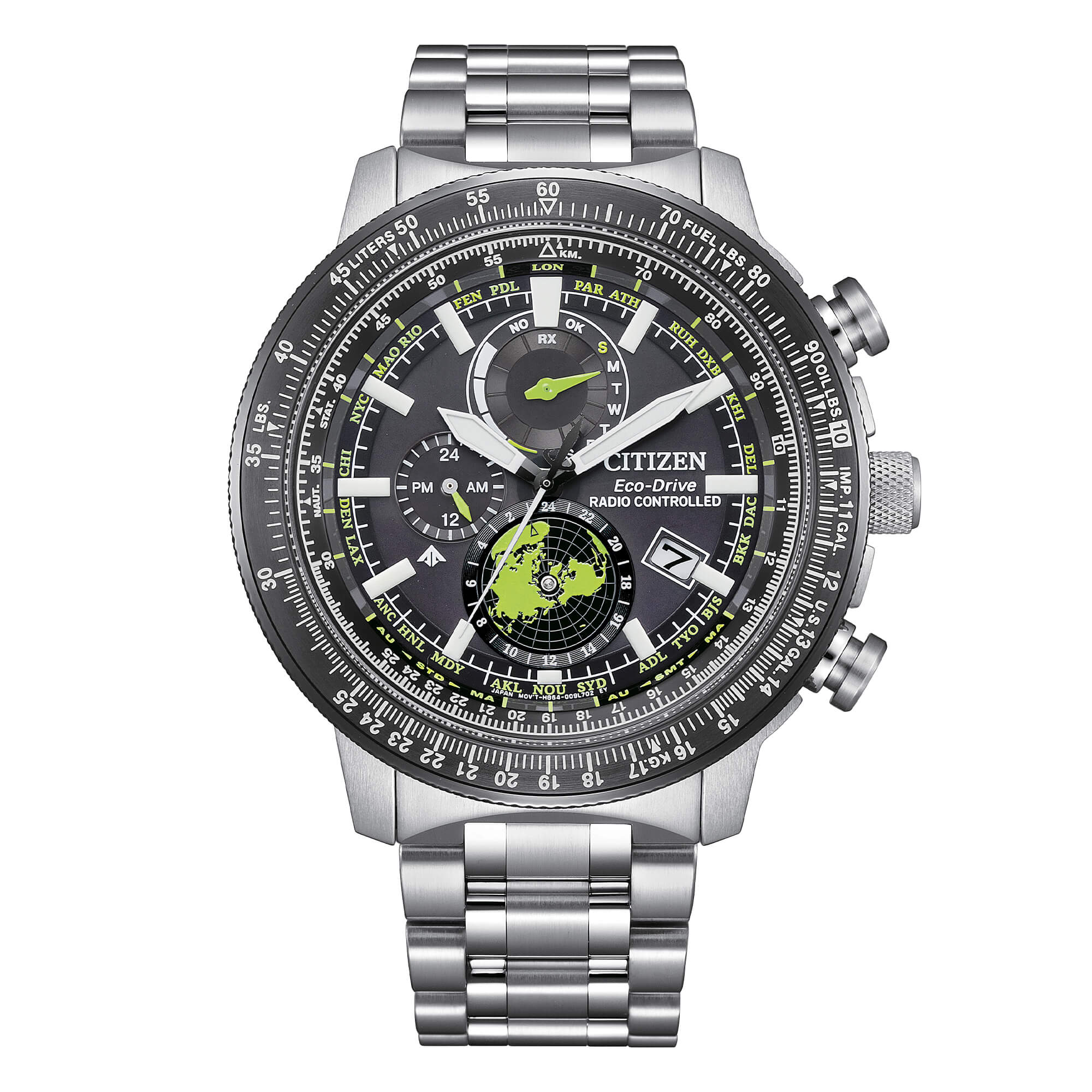 Orologio Citizen  Ecodrive  Promaster Radiocontrollato Geo Trekker BY3006-53E