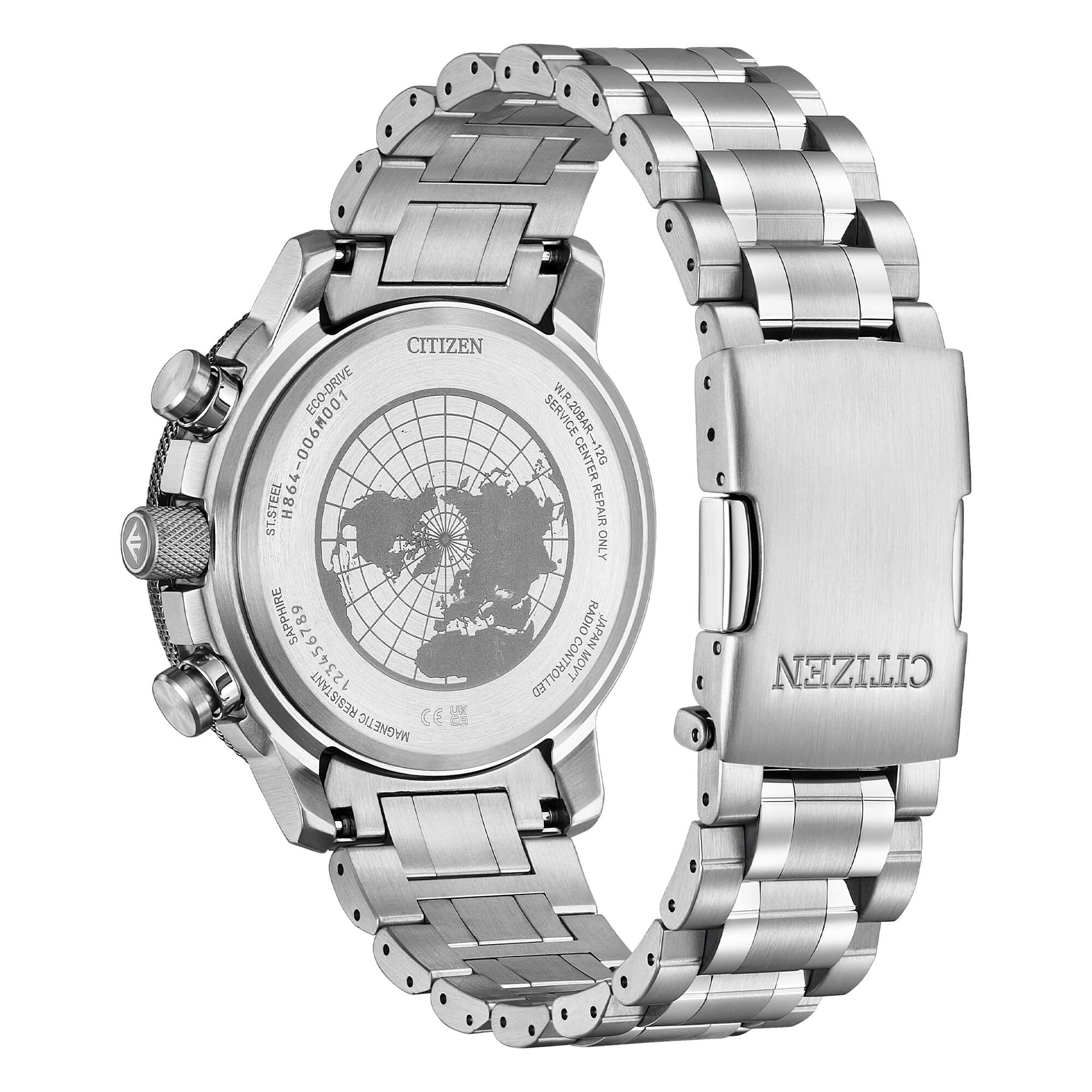 Orologio Citizen  Ecodrive  Promaster Radiocontrollato Geo Trekker BY3006-53E