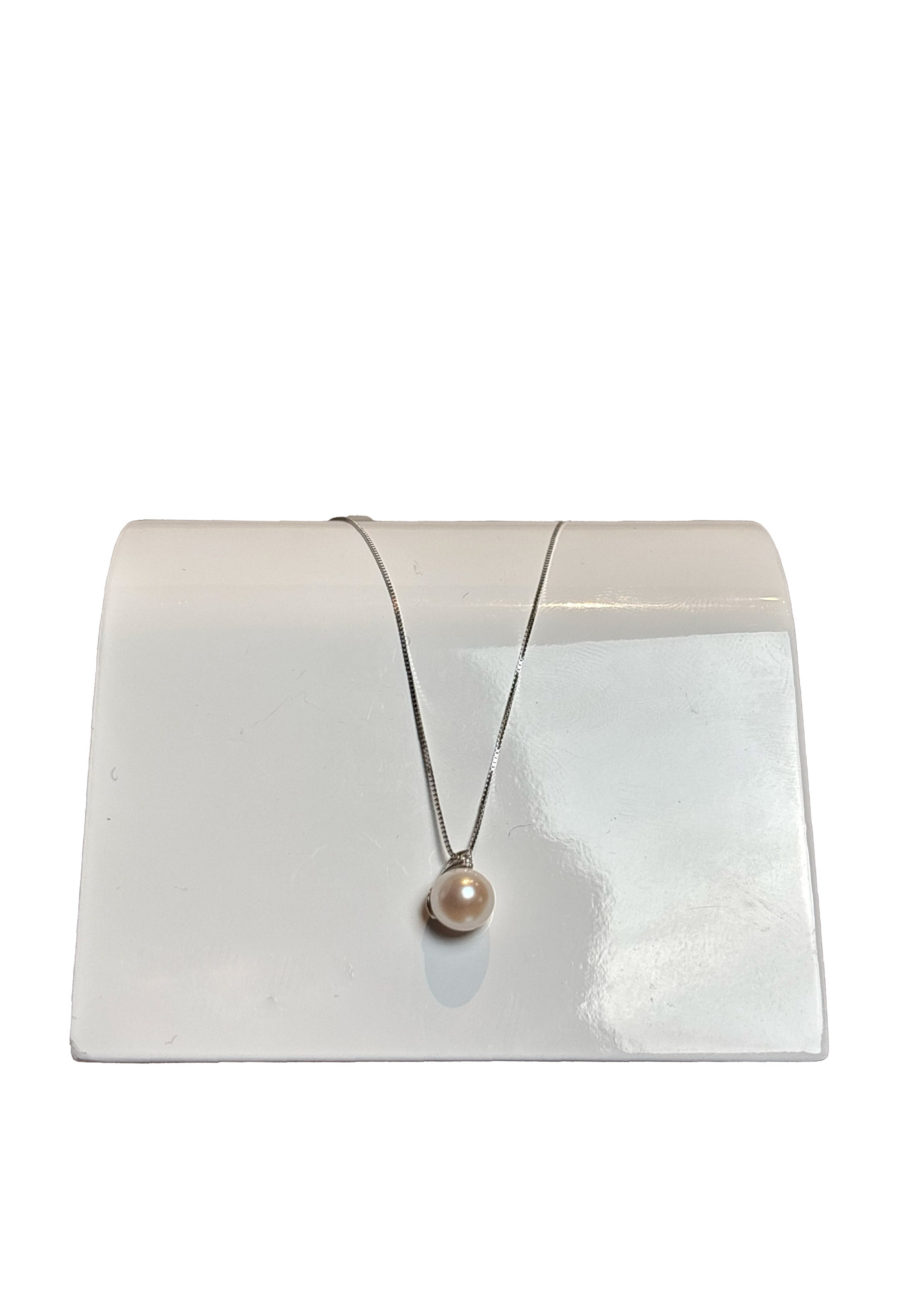 Girocollo perla brillante