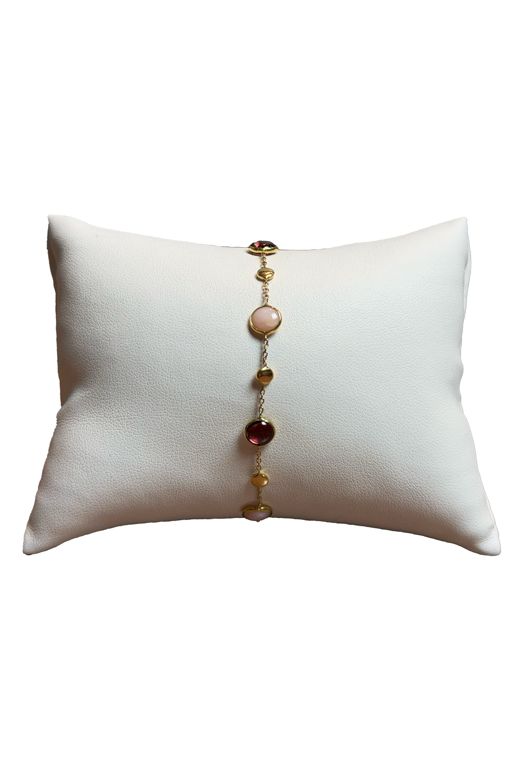 Bracciale oro giallo pietre