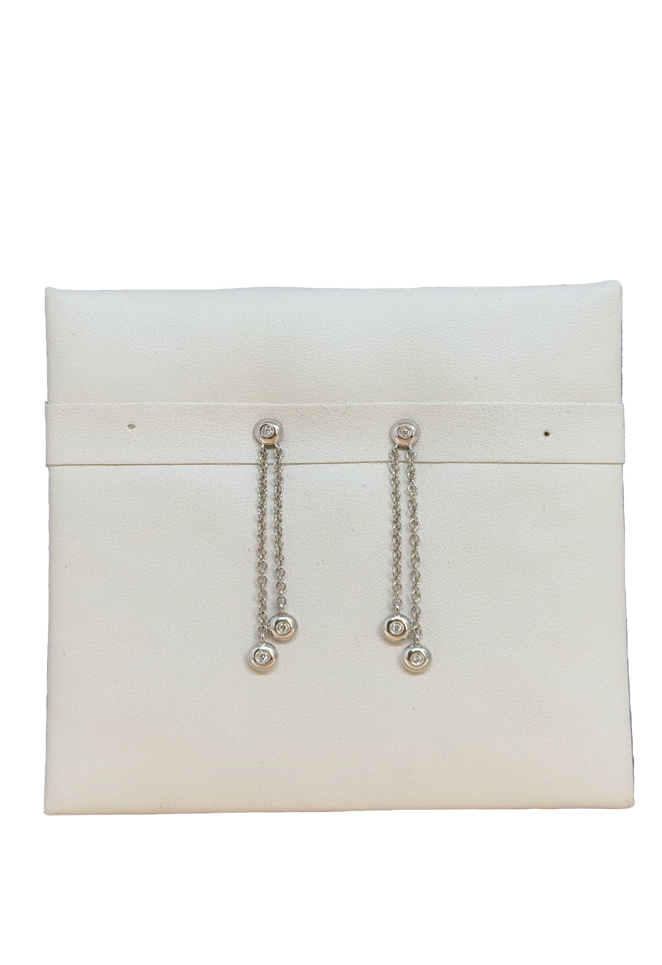 Orecchini pendenti brillanti