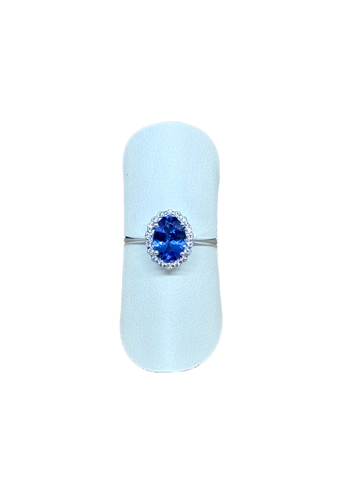 Anello tanzanite brillanti