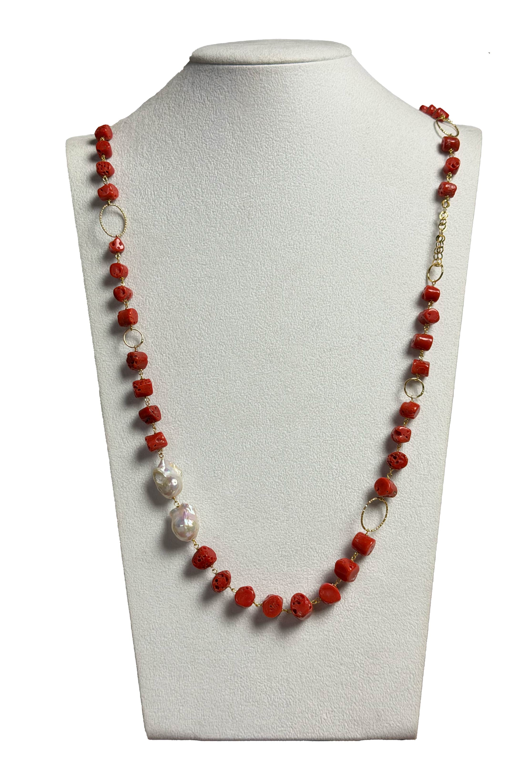 Collana corallo rosso sardo