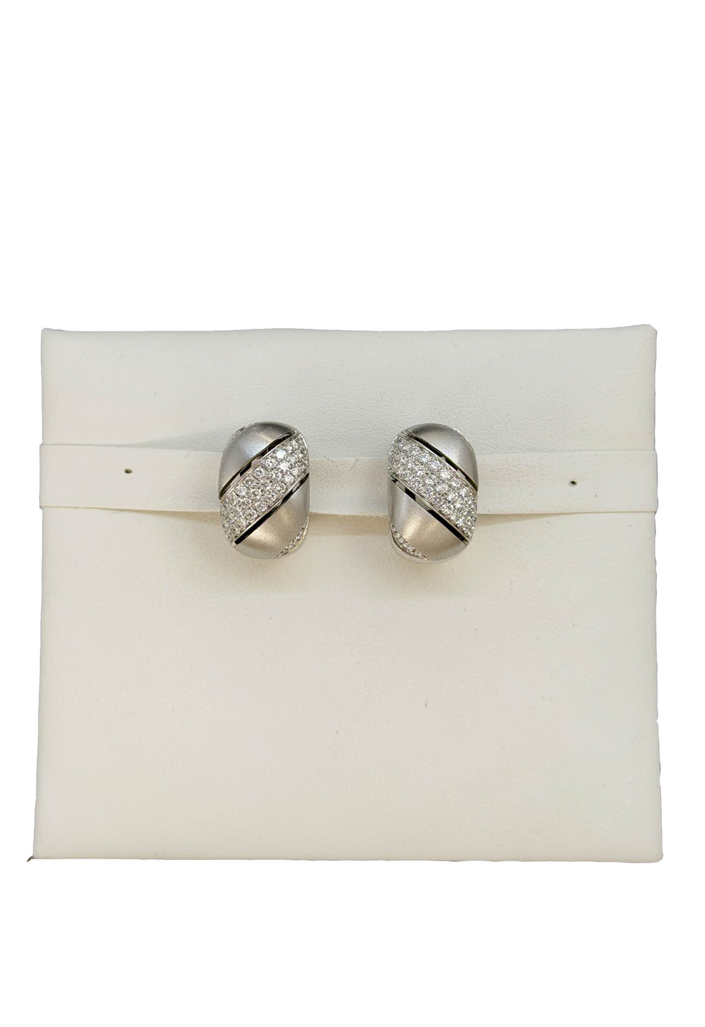 Orecchini Damiani oro bianco e brillanti