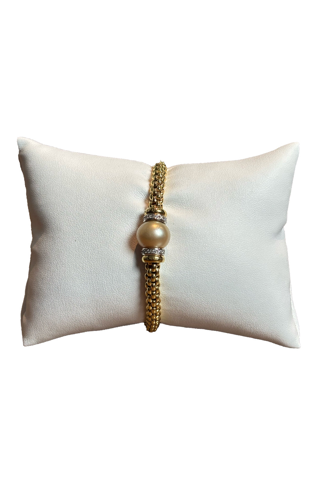 Bracciale fope flex  perla gold