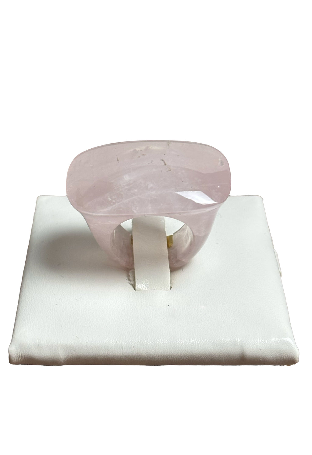 Anello quarzo rosa