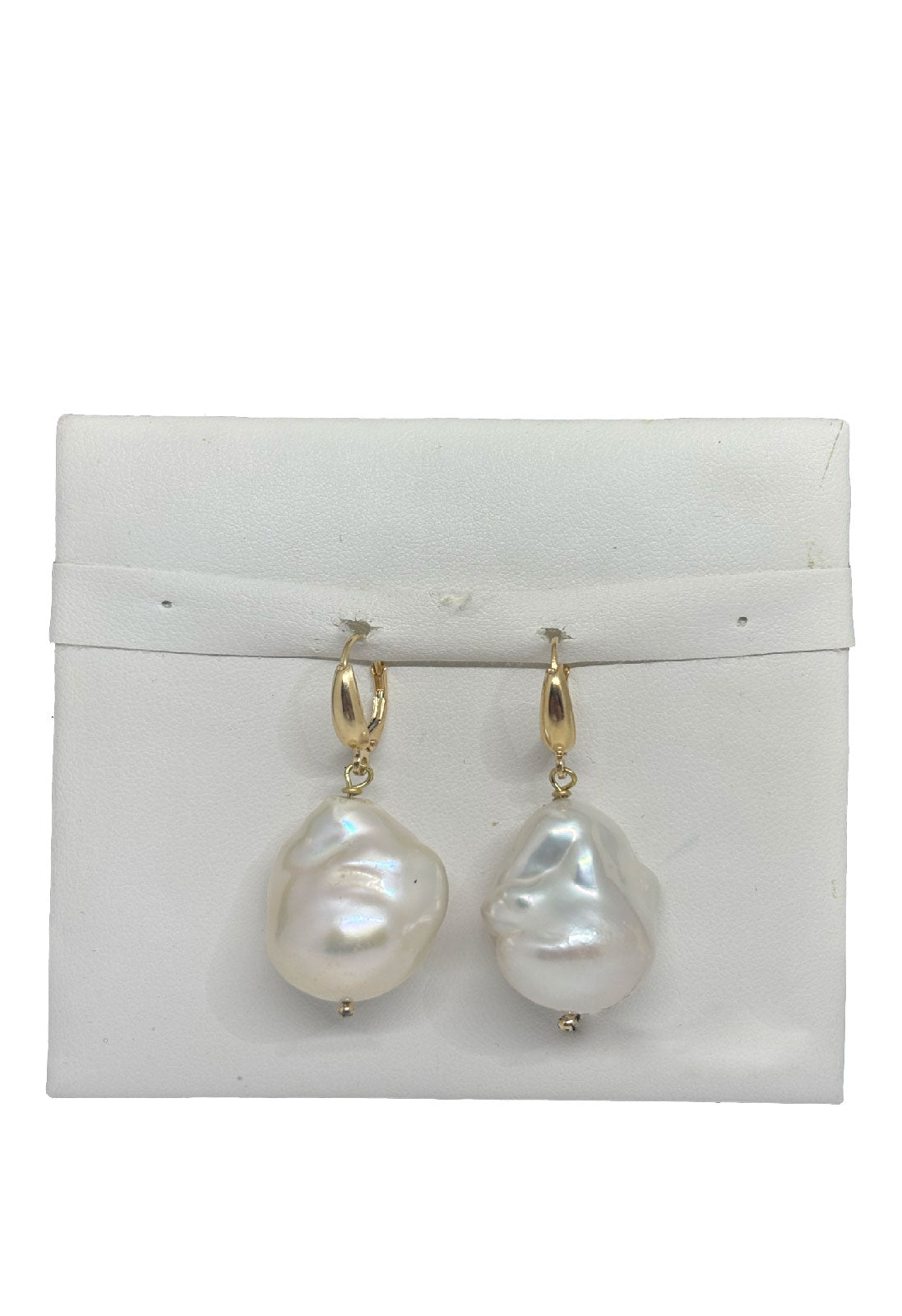 Orecchini oro perle barocche