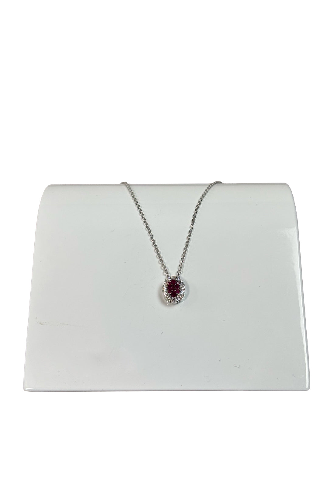 Girocollo rubini brillanti