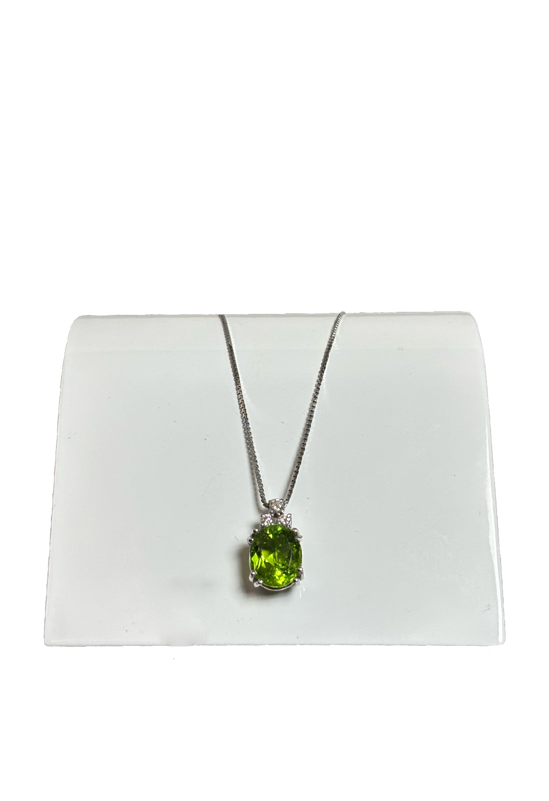 Girocollo peridoto brillanti