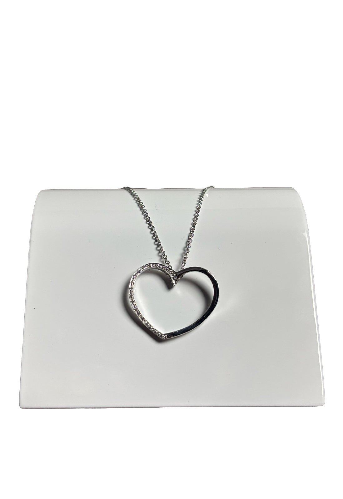 girocollo cuore brillanti Leo Pizzo