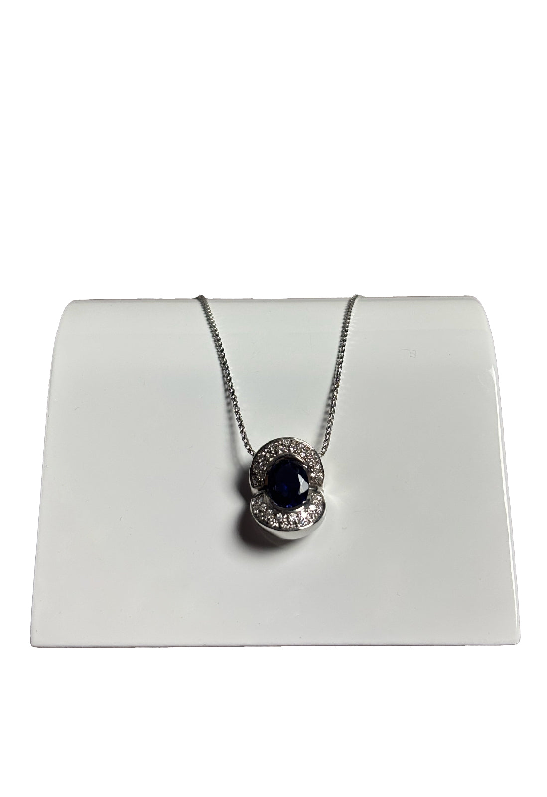 Girocollo Iolite brillanti