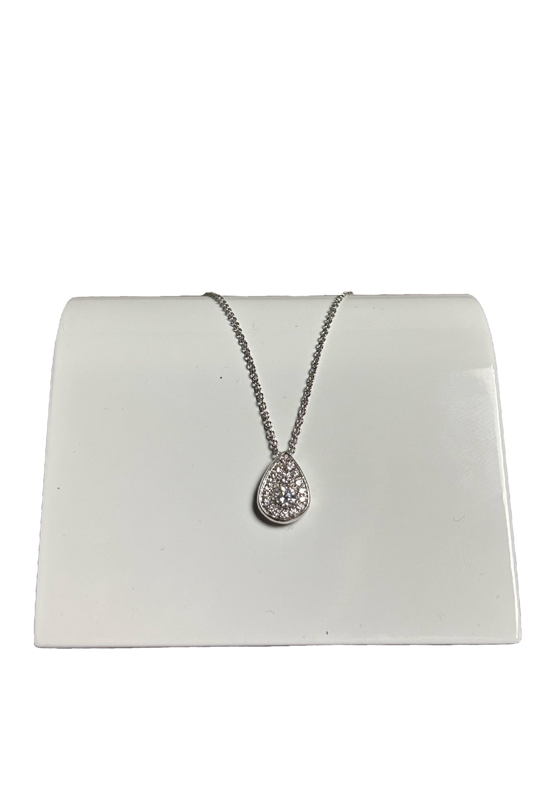 Girocollo goccia brillanti Leo Pizzo