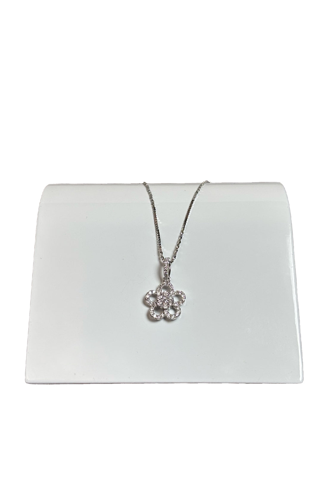 Girocollo fiore brillante