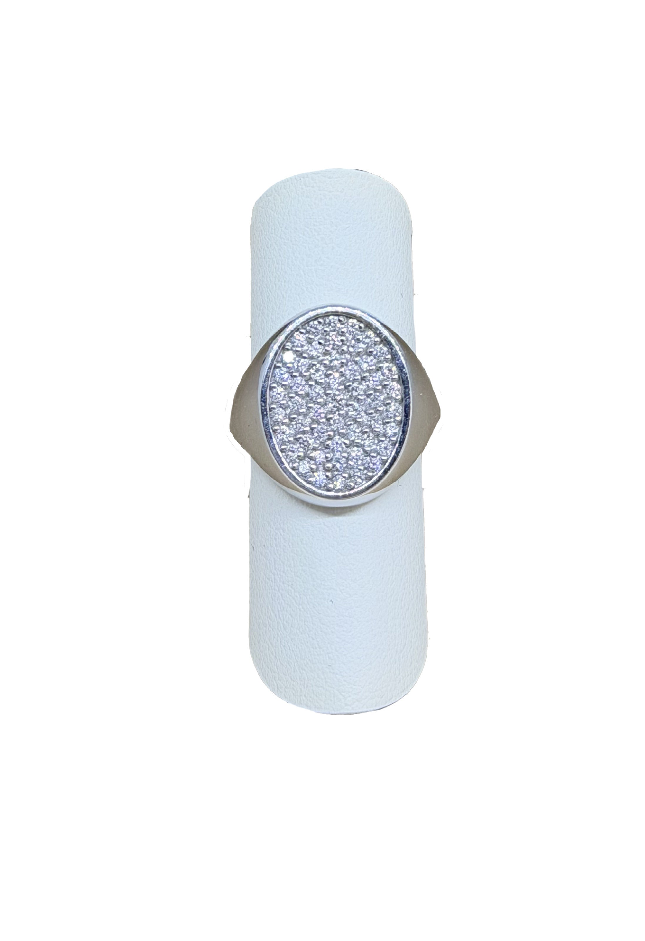 Anello chevalier di brillanti