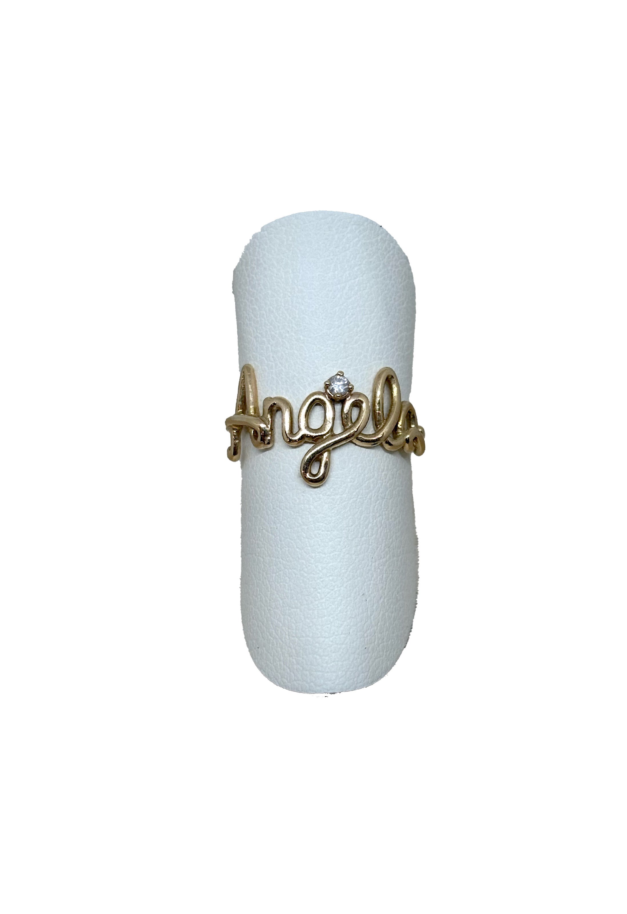 Anello Nome filo oro