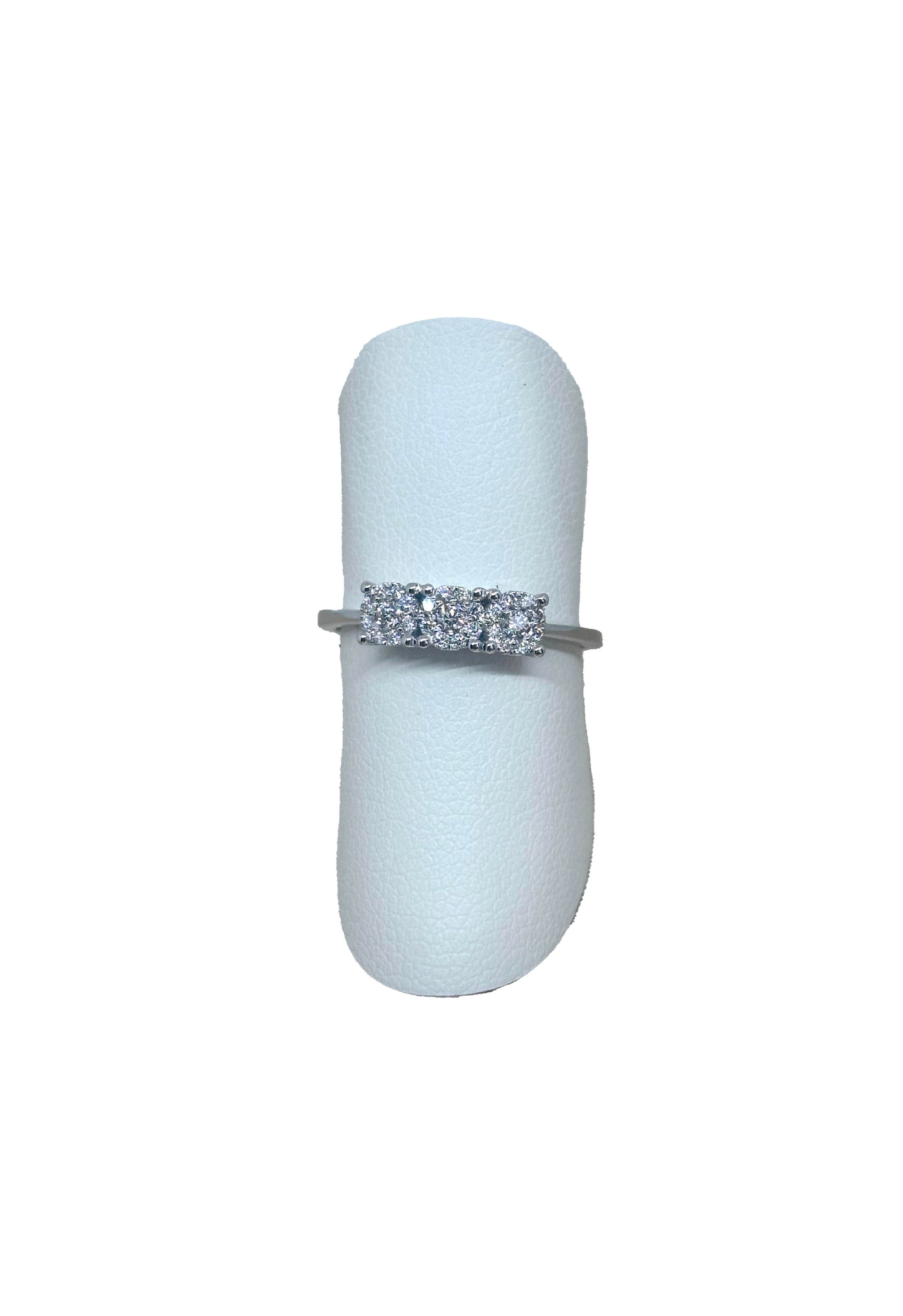 Anello Trilogy Diamanti