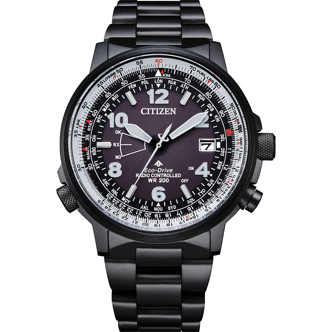 Citizen radiocontrollato multifunzione CB0245-84E