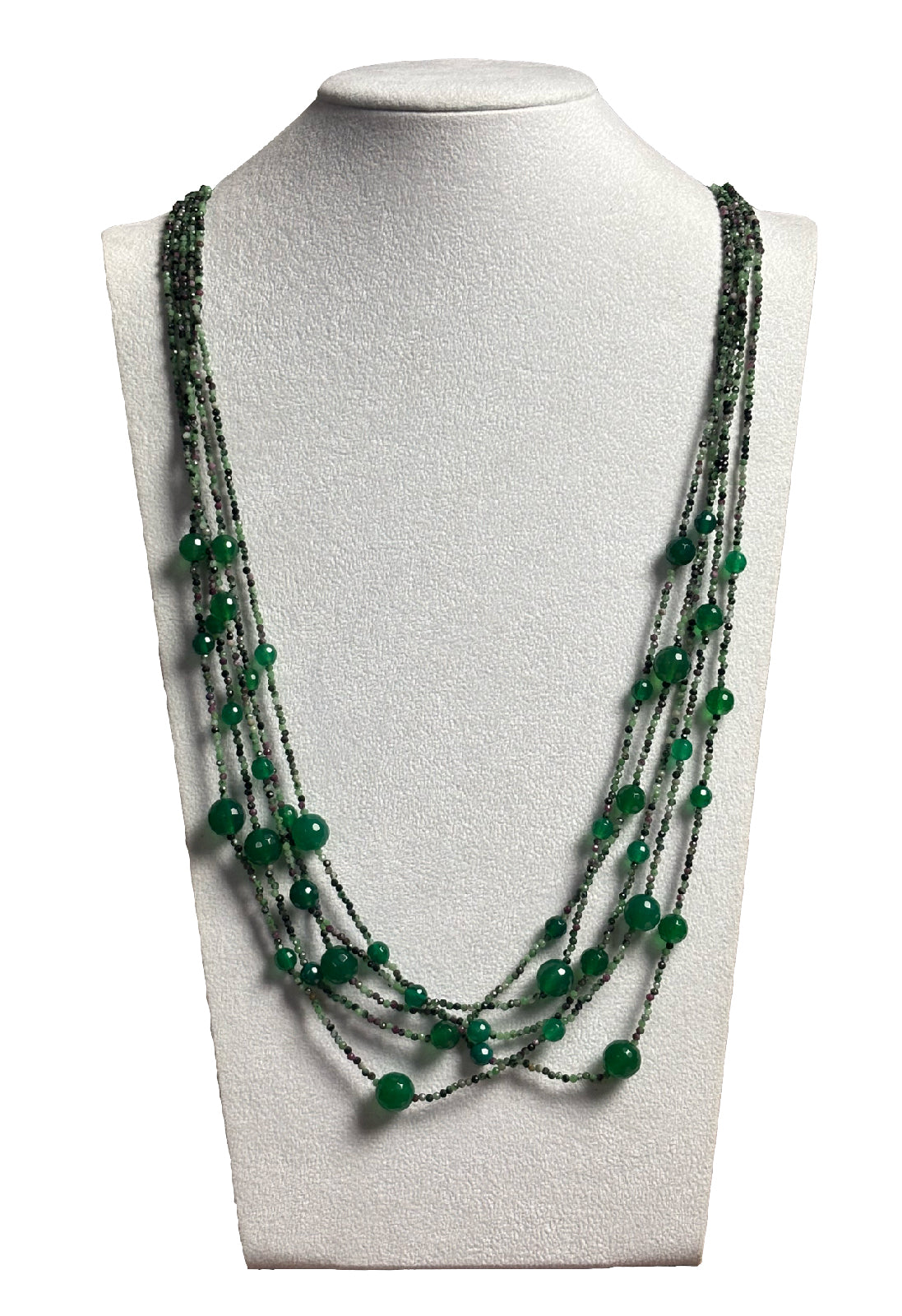 Collana Rajola Collezione Bollicine Zoisite