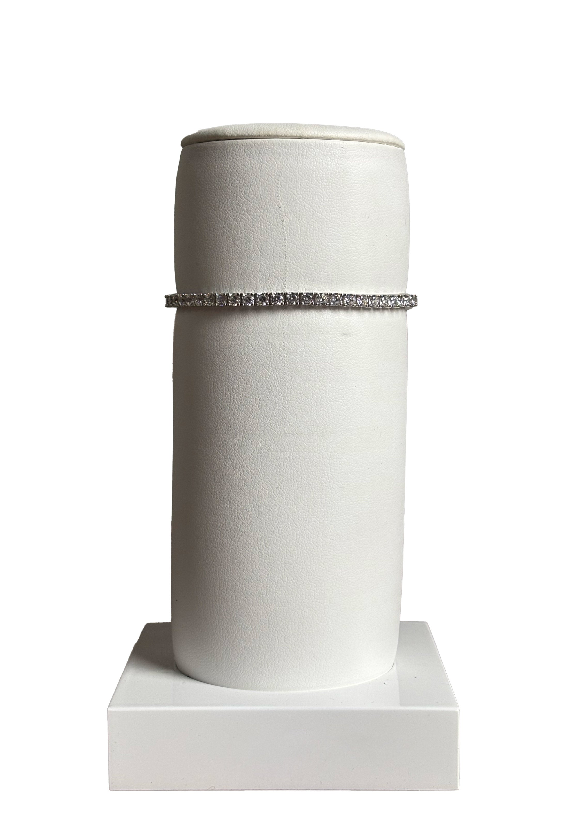 Bracciale tennis argento zirconie