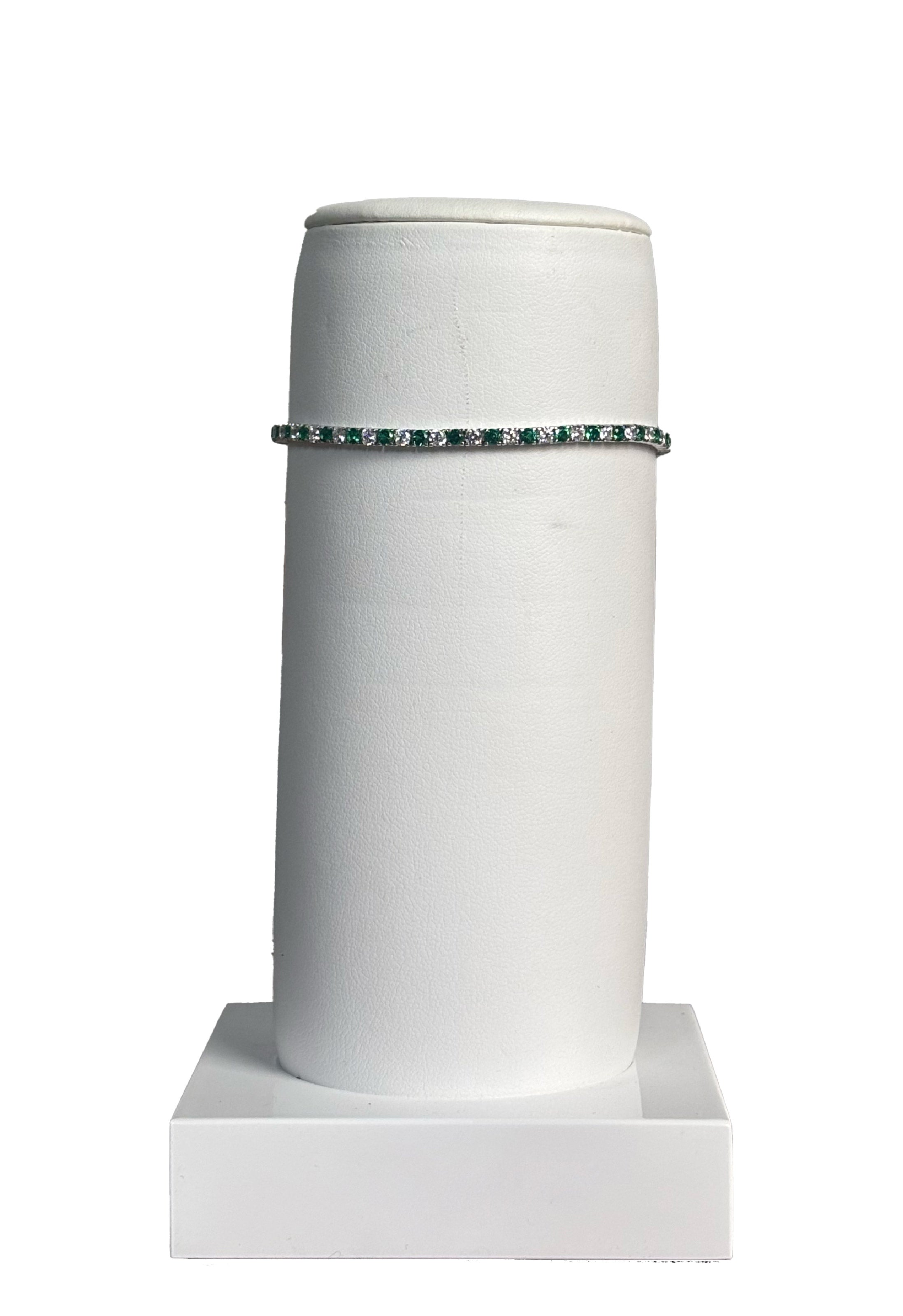 Bracciale tennis argento