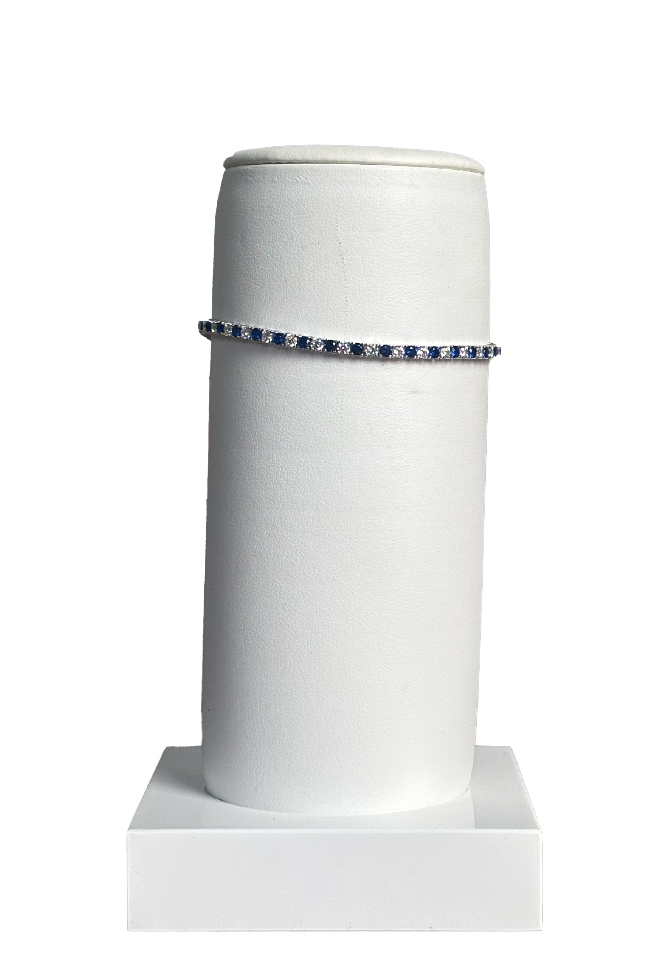 Bracciale tennis argento