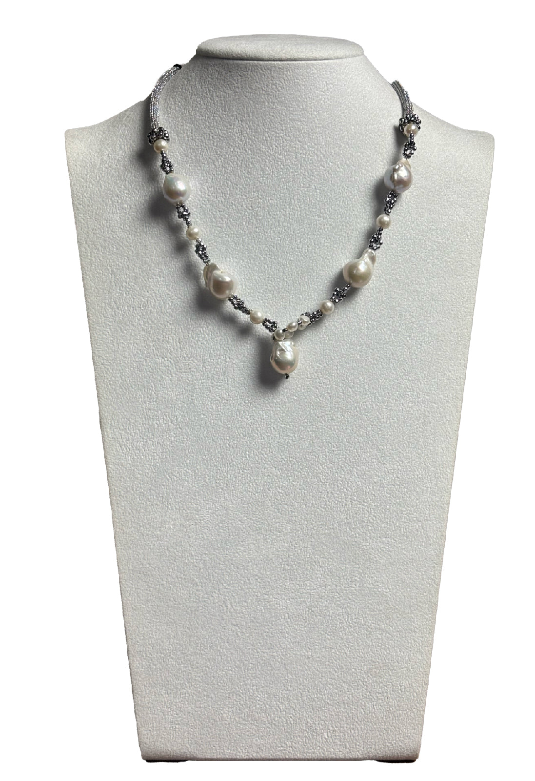 Collana Rajola Collezione Fusion perle barocche