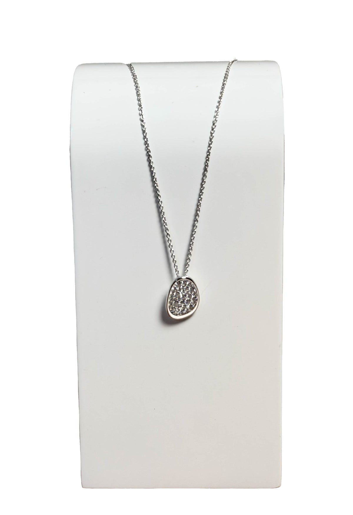Girocollo con pendente in bronzo e argento con zirconi MERAVIGLIA Mabina