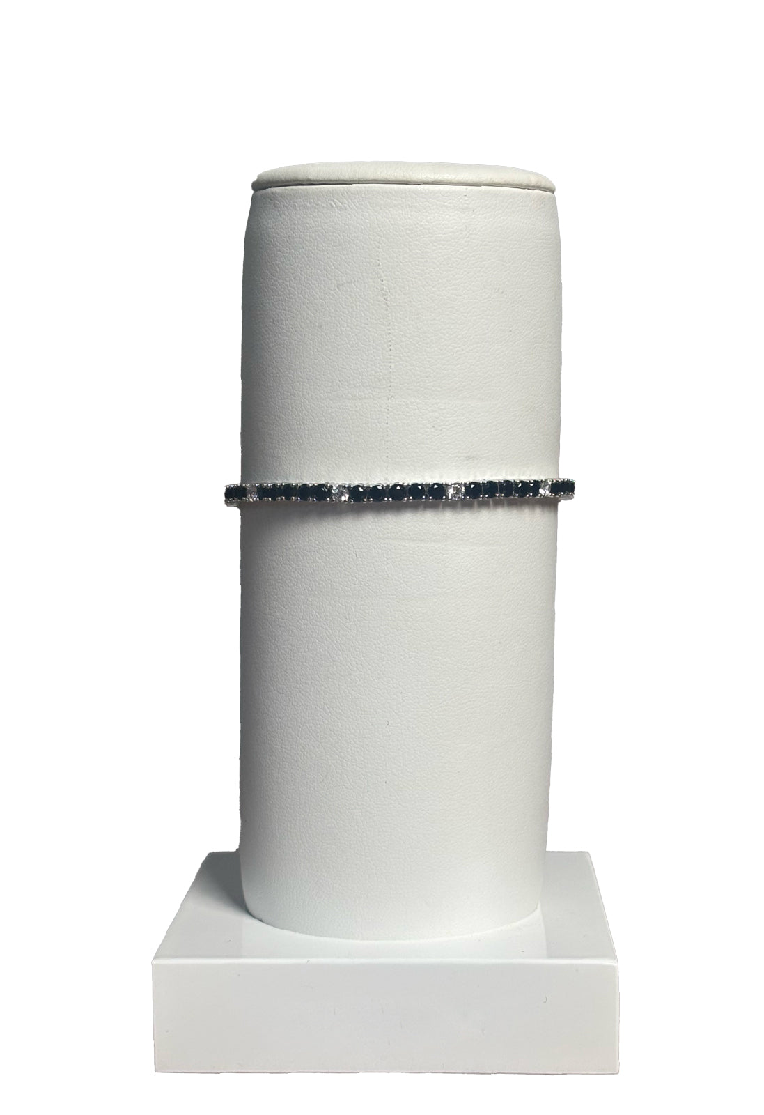 Bracciale argento tennis Mabina uomo