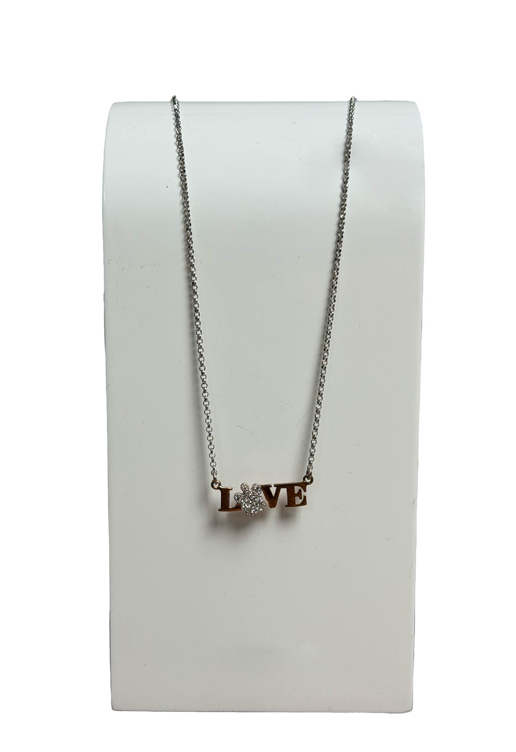 Collana Love In Argento con Angelo Roberto Giannotti GIA342