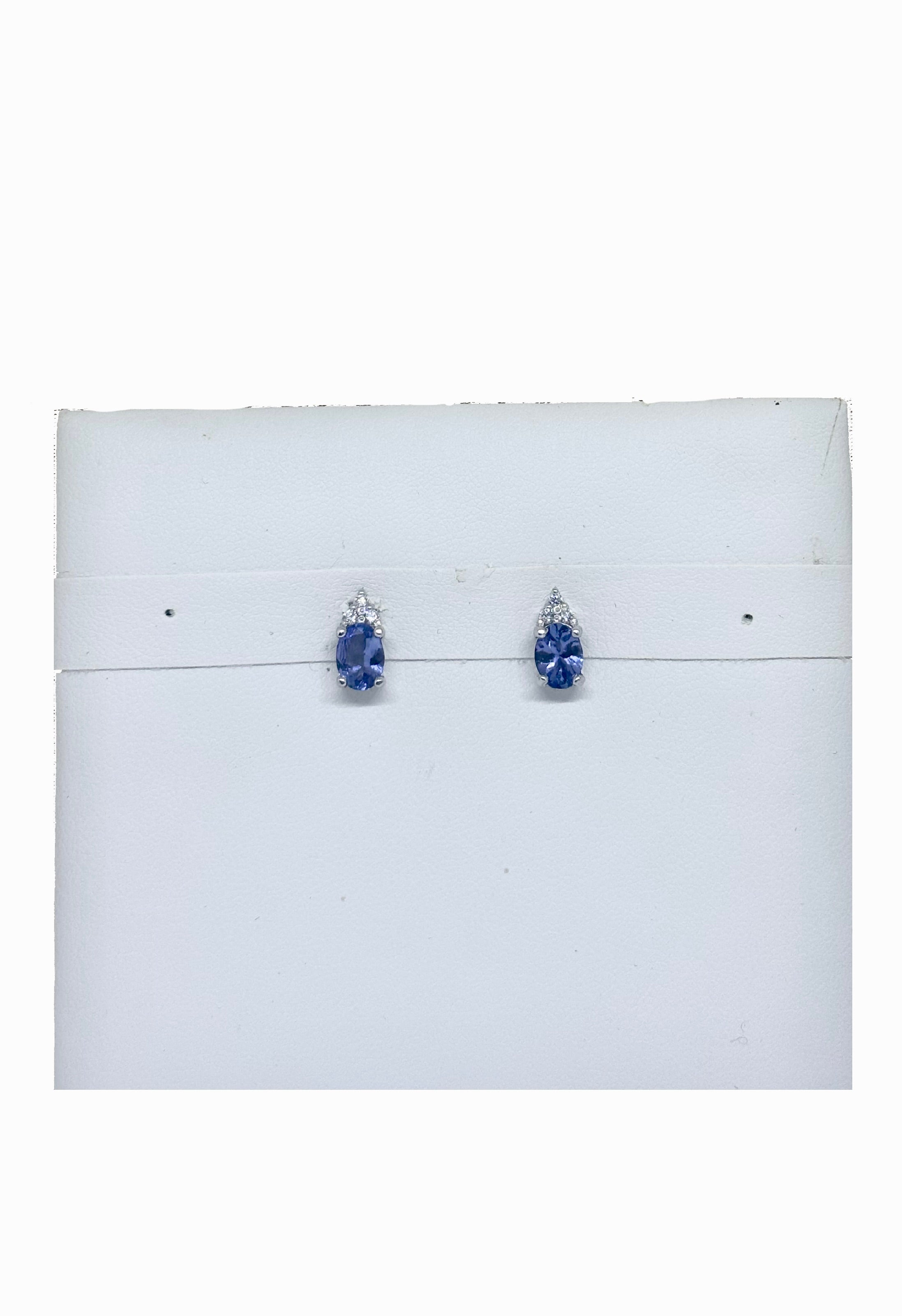 Orecchini tanzanite brillante