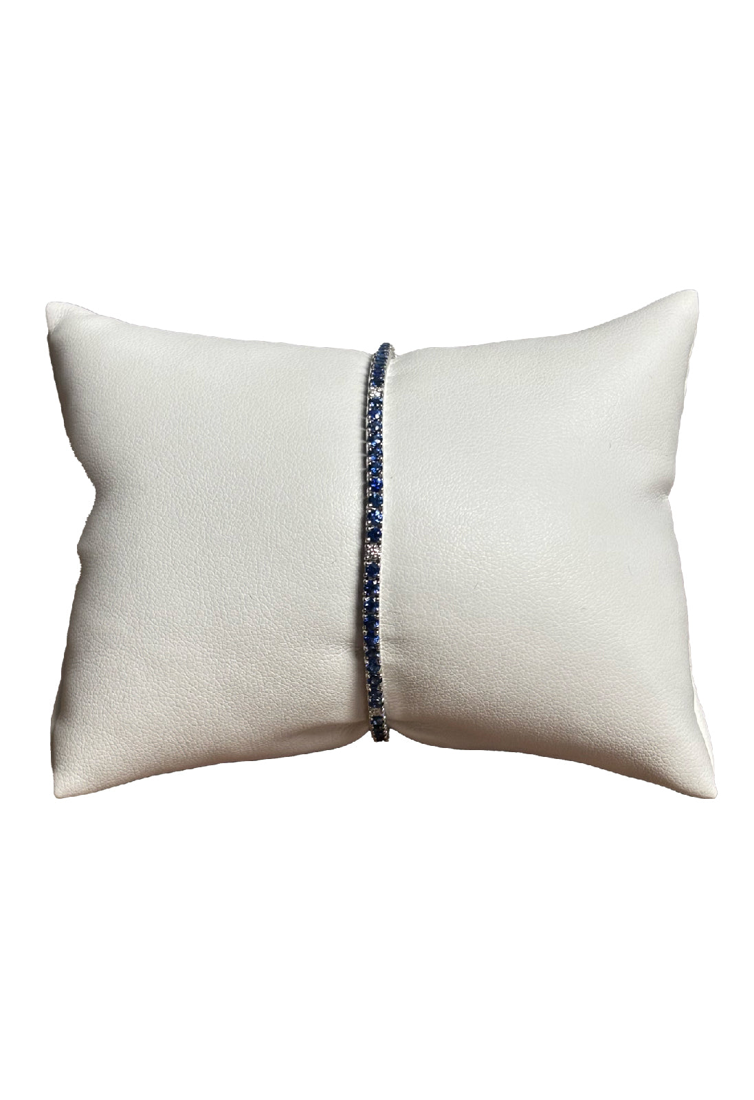 Bracciale tennis zaffiri brillanti