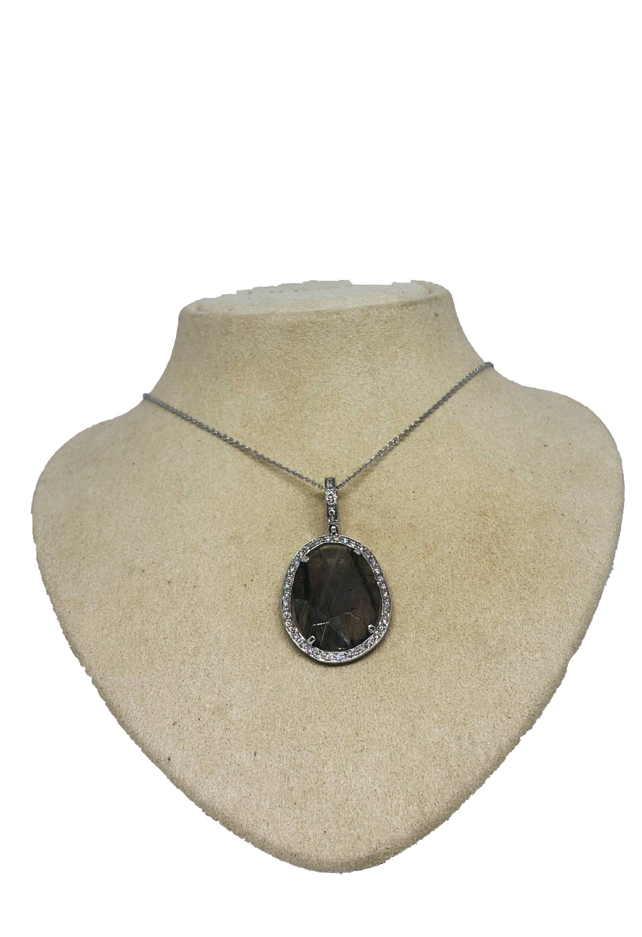 Girocollo labradorite brillanti