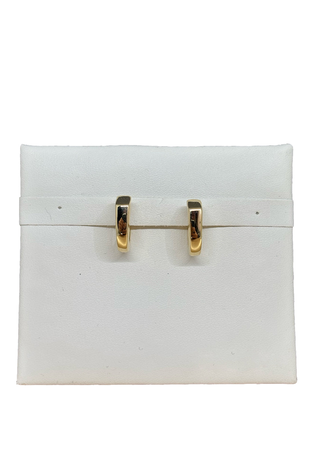 Orecchini cerchio quadrato oro giallo