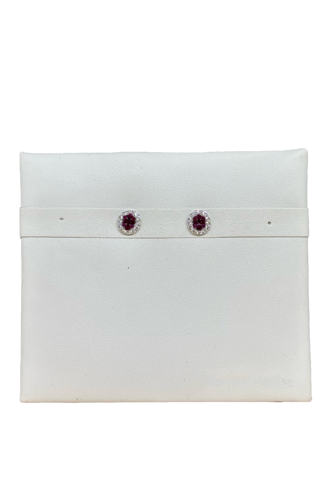Orecchini rubini brillanti
