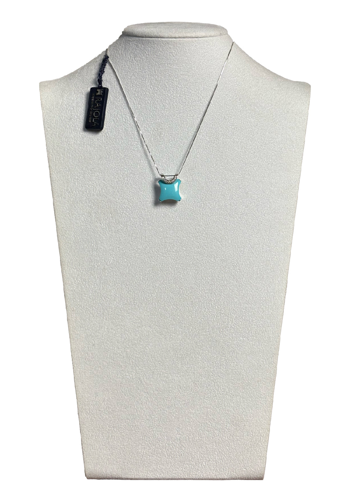 Ciondolo Rajola turchese brillanti