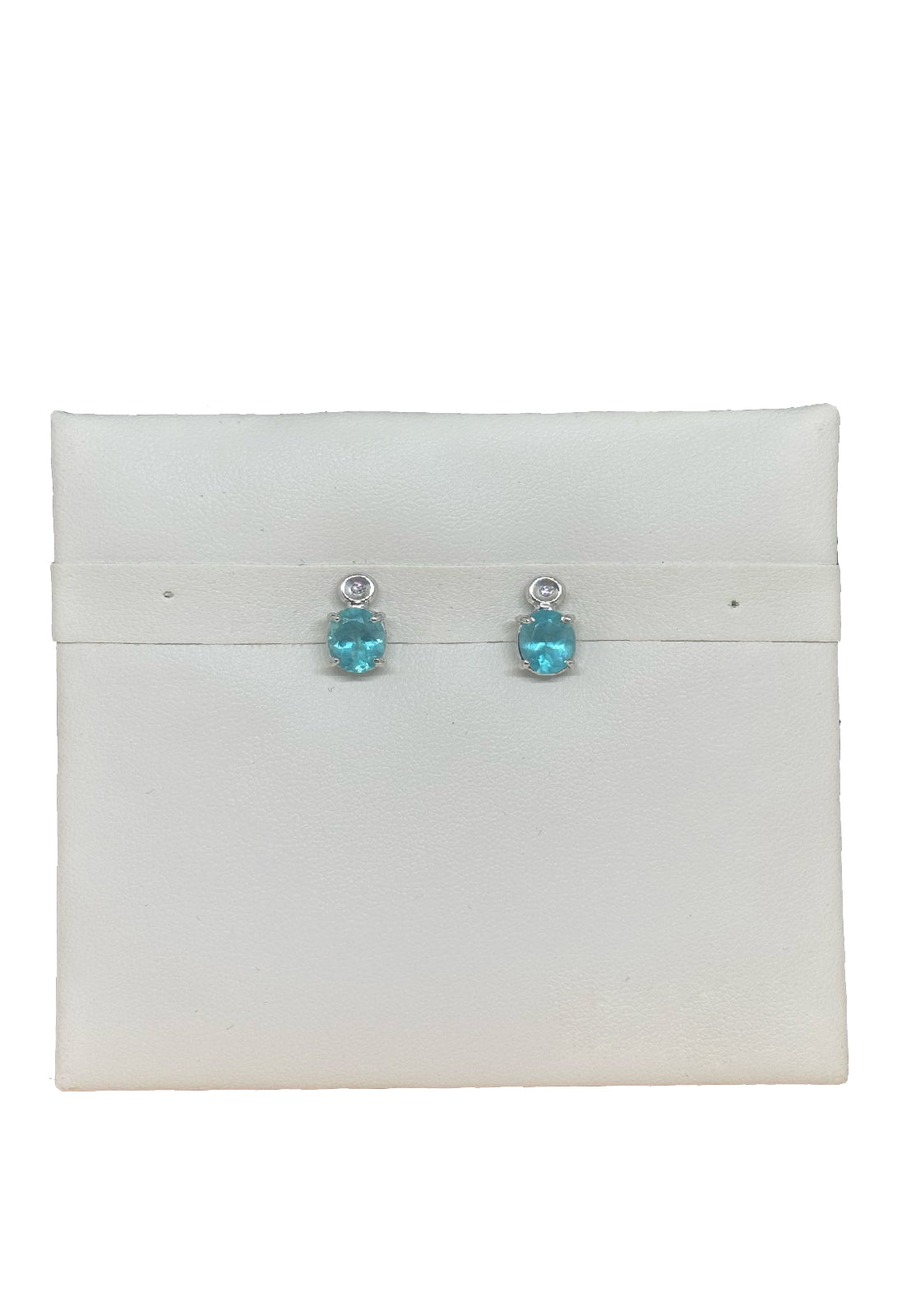 Orecchini apatite brillante