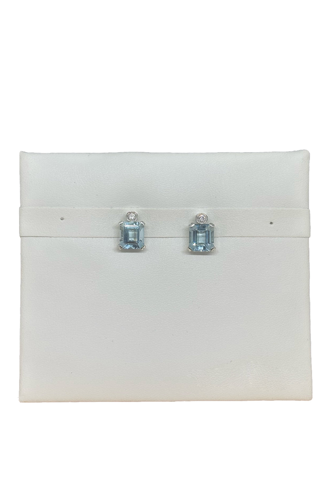 Orecchini acquamarina brillanti