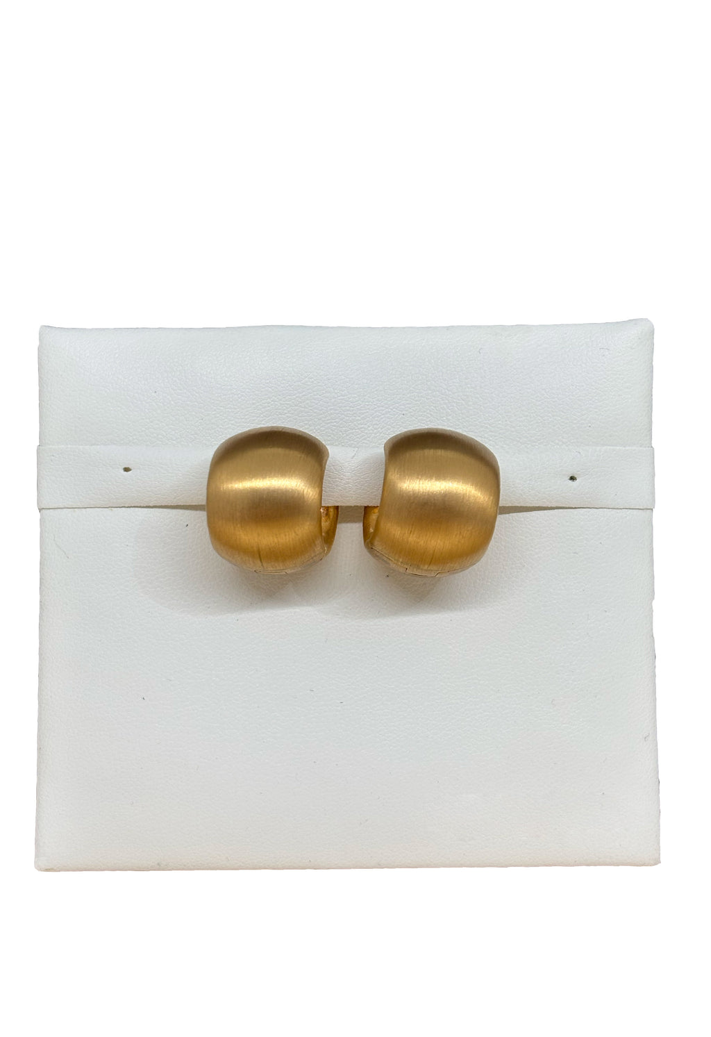 Orecchini oro rosa granato