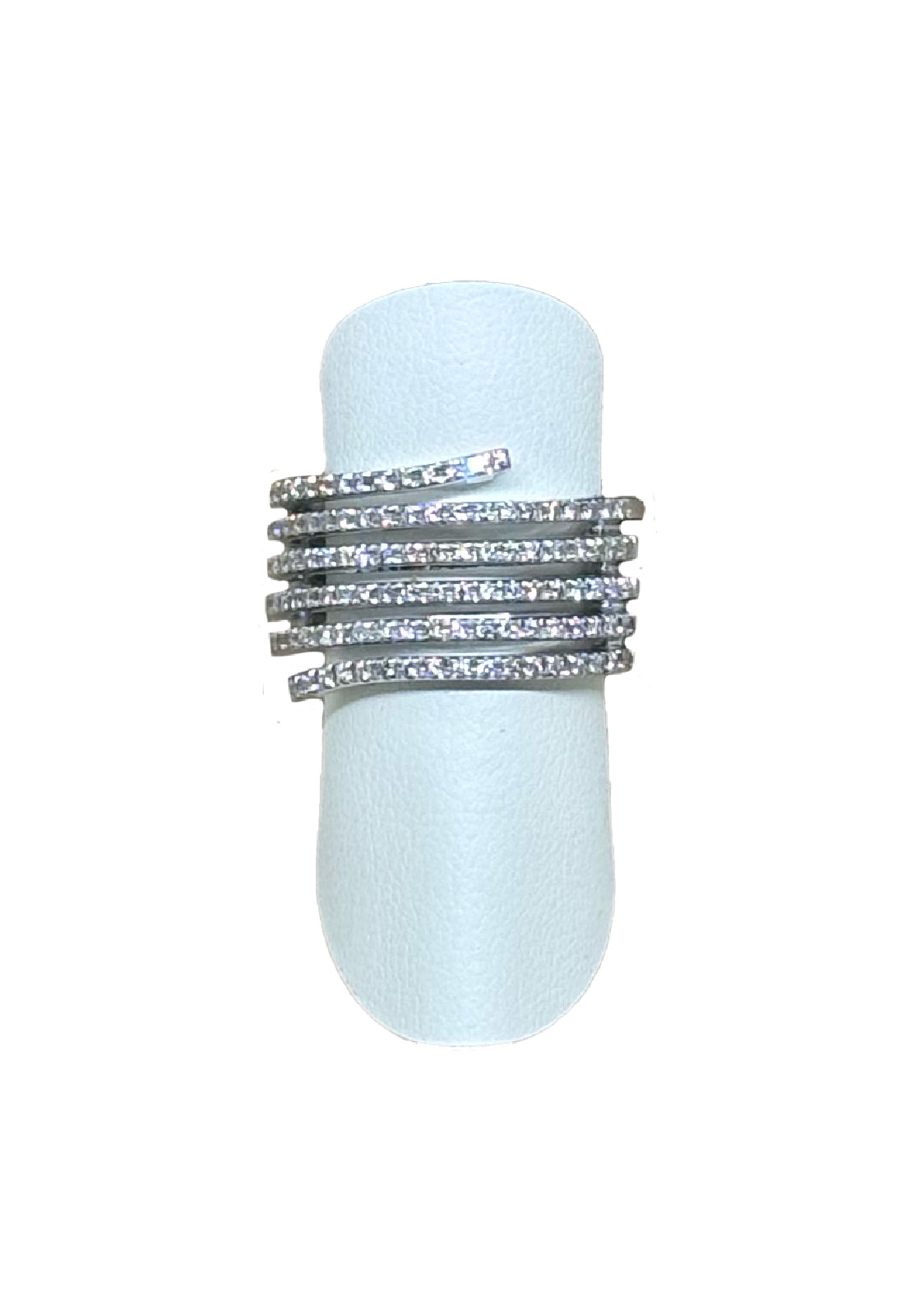 Anello multifili brillanti